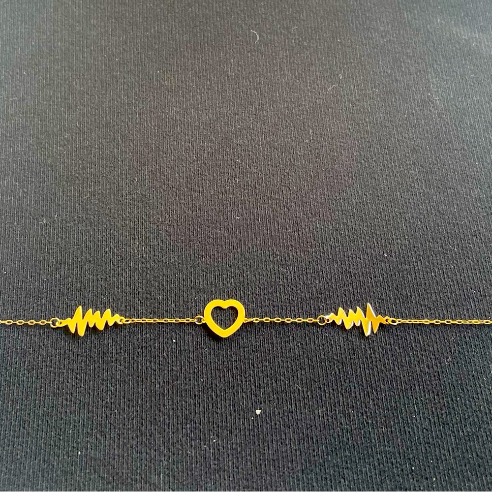 gold 750 bracelet